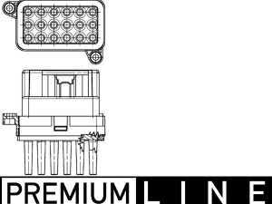 Reglaj suflanta de interior MAHLE ORIGINAL ABR 95 000P – FORD | AutoRival
