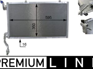 Condensator climatizare MAHLE ORIGINAL AC 10 000P – FORD | AutoRival