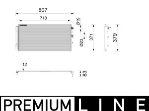 Condensator climatizare MAHLE ORIGINAL AC 1211 000P – FORD | AutoRival