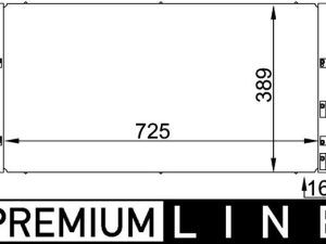 Condensator climatizare MAHLE ORIGINAL AC 695 000P – FORD | AutoRival