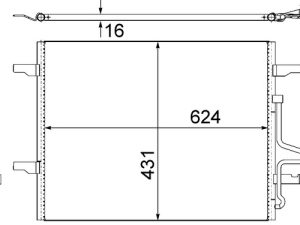 Condensator climatizare MAHLE ORIGINAL AC 732 000S – FORD | AutoRival