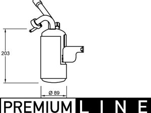 Uscator aer conditionat MAHLE ORIGINAL AD 276 000P – FORD | AutoRival