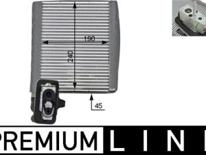 Evaporator aer conditionat MAHLE ORIGINAL AE 119 000P – FORD | AutoRival