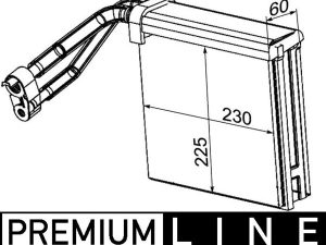 Evaporator aer conditionat MAHLE ORIGINAL AE 95 000P – FORD | AutoRival