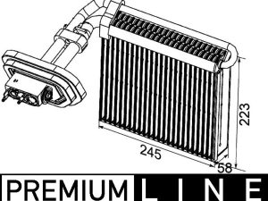 Evaporator aer conditionat MAHLE ORIGINAL AE 99 000P – FORD | AutoRival