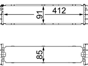 Intercooler compresor MAHLE ORIGINAL CI 25 000S – FORD | AutoRival