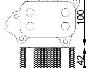 Radiator ulei motor MAHLE ORIGINAL CLC 194 000S – FORD | AutoRival