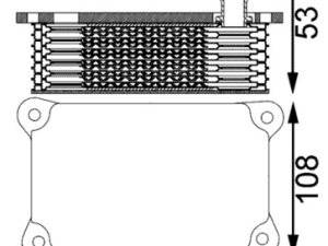 Radiator ulei motor MAHLE ORIGINAL CLC 201 000S – FORD | AutoRival