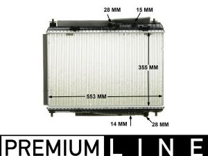 Radiator racire motor MAHLE ORIGINAL CR 1135 000P – FORD | AutoRival