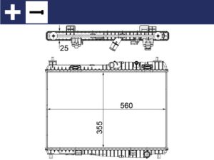 Radiator racire motor MAHLE ORIGINAL CR 1135 000S – FORD | AutoRival