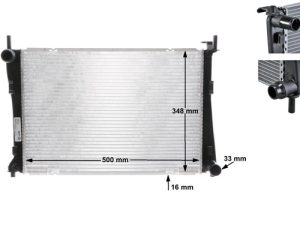 Radiator racire motor MAHLE ORIGINAL CR 1355 000S – FORD | AutoRival