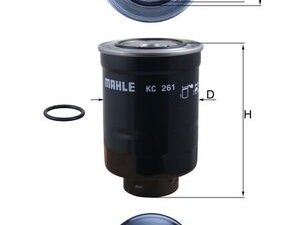 Filtru combustibil MAHLE ORIGINAL KC 261D – FORD | AutoRival