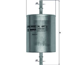 Filtru combustibil MAHLE ORIGINAL KL 409 – FORD | AutoRival
