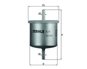 Filtru combustibil MAHLE ORIGINAL KL 61 – FORD | AutoRival
