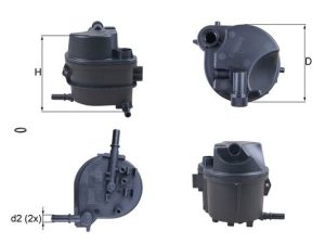 Filtru combustibil MAHLE ORIGINAL KL 777D – FORD | AutoRival