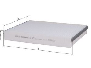 Filtru aer habitaclu MAHLE ORIGINAL LA 875 – FORD | AutoRival