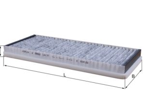 Filtru aer habitaclu MAHLE ORIGINAL LAK 77 – FORD | AutoRival