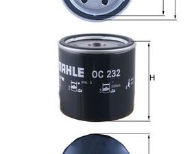 Filtru ulei MAHLE ORIGINAL OC 232 – FORD | AutoRival