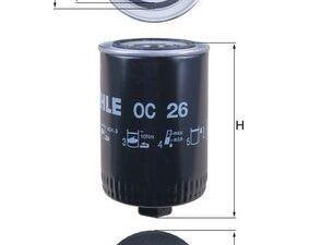 Filtru ulei MAHLE ORIGINAL OC 26 – FORD | AutoRival