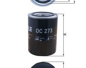Filtru ulei MAHLE ORIGINAL OC 273 – FORD | AutoRival