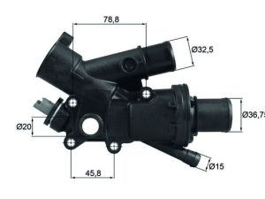 Termostat lichid racire MAHLE ORIGINAL TH 43 83 – FORD | AutoRival