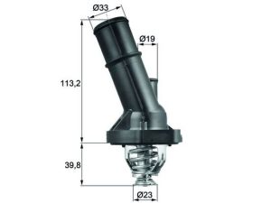 Termostat lichid racire MAHLE ORIGINAL TI 202 90 – FORD | AutoRival