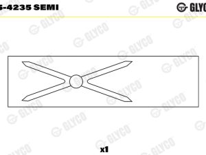 Cuzinet arbore GLYCO 55-4235 SEMI – FORD | AutoRival