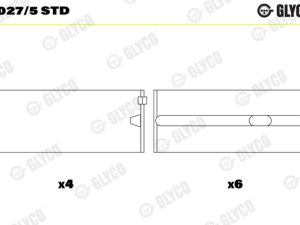 Cuzineti arbore cotit GLYCO H027/5 STD – FORD | AutoRival
