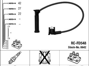 Set cablaj aprindere NGK 0642 – FORD | AutoRival