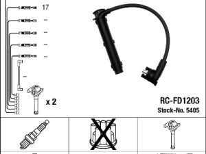 Set cablaj aprindere NGK 5405 – FORD | AutoRival
