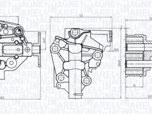 Pompa ulei MAGNETI MARELLI 351516000107 – FORD | AutoRival
