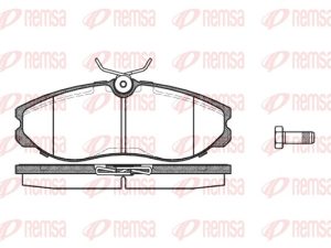Set placute frana REMSA 0462.00 – FORD | AutoRival
