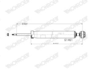 Amortizor MONROE G1461 – FORD | AutoRival