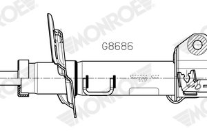 Amortizor MONROE G8686 – FORD | AutoRival