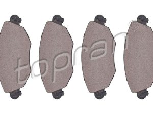 Set placute frana TOPRAN 301 958