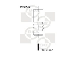 Supapa evacuare BGA V035552 – FORD | AutoRival