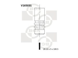 Supapa evacuare BGA V165031 – FORD | AutoRival