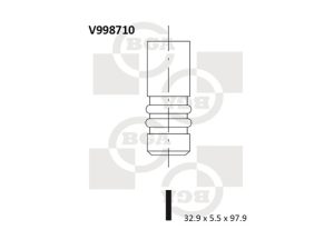 Supapa admisie BGA V998710 – FORD | AutoRival