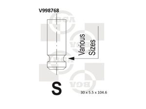 Supapa evacuare BGA V998768 – FORD | AutoRival