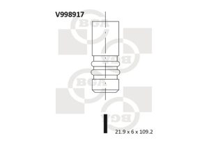 Supapa evacuare BGA V998917 – FORD | AutoRival