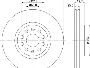 Disc frana DON PCD10052 – FORD | AutoRival