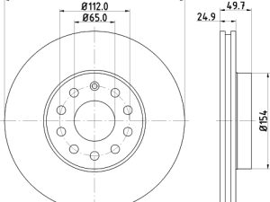 Disc frana DON PCD10062 – FORD | AutoRival