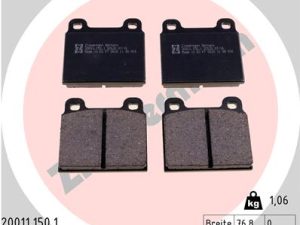 Set placute frana ZIMMERMANN 20011.150.1 – FORD | AutoRival