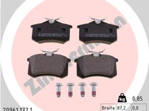Set placute frana ZIMMERMANN 20961.172.1 – FORD | AutoRival