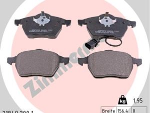 Set placute frana ZIMMERMANN 21849.200.1 – FORD | AutoRival