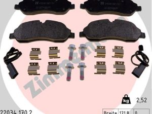 Set placute frana ZIMMERMANN 22034.170.2 – FORD | AutoRival