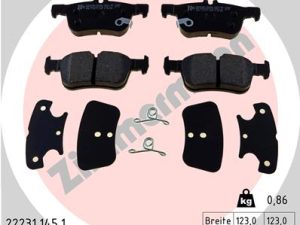 Set placute frana ZIMMERMANN 22231.145.1 – FORD | AutoRival
