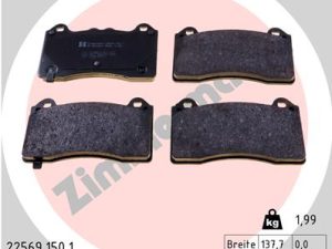 Set placute frana ZIMMERMANN 22569.150.1 – FORD | AutoRival