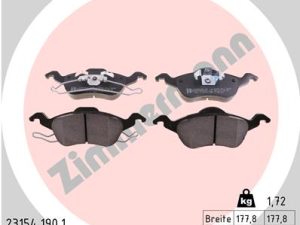 Set placute frana ZIMMERMANN 23154.190.1 – FORD | AutoRival