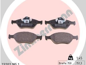 Set placute frana ZIMMERMANN 23202.185.1 – FORD | AutoRival